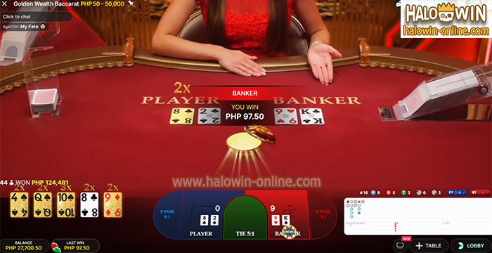 Golden Wealth Baccarat Strategy