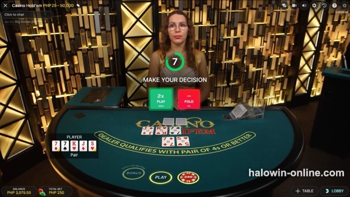 How to Play Casino Holdem Live Casino