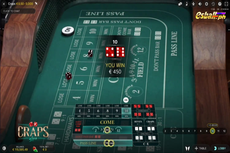 EVO Live Craps Online Betting and playing Strategies