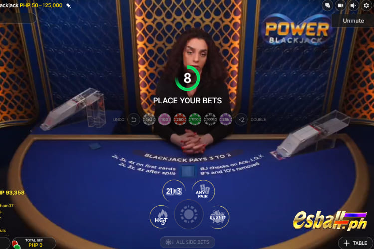 Evolution Power Blackjack Odds, Payouts