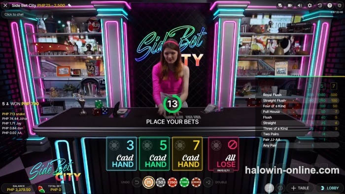 How to Play Side Bet City Live Casino