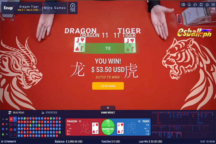 Ezugi Dragon Tiger Live Casino Games FAQ