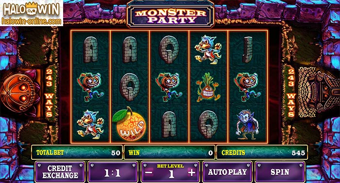 Halloween Monsters Party Slot Game to Harvest and Get Up to 10x Bonusx