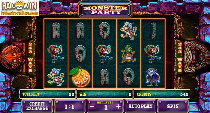 Halloween Monsters Party Slot Game to Harvest and Get Up to 10x Bonusx