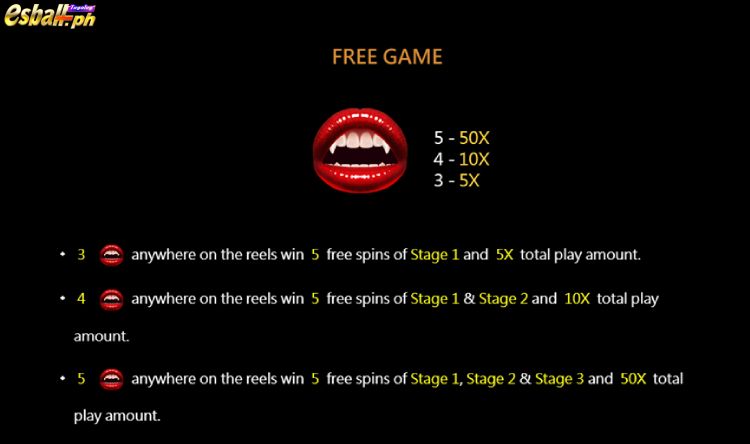 CQ9 Vampire Kiss Slot Game 5