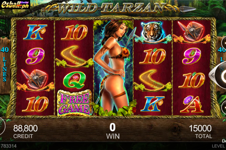 CQ9 Wild Tarzan Slot Game 1
