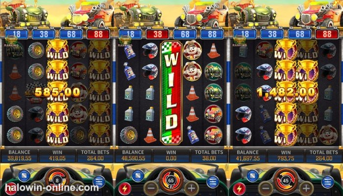 Animal Racing Fa Chai Slot Game Free Play Online-Animal Racing Slot Game Consecutive Reward
