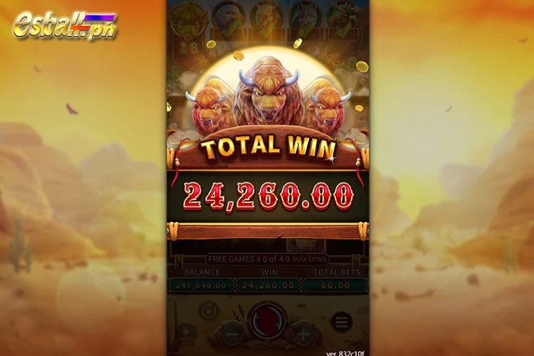How to Get Crazy Buffalo Free Spins - TOTAL WIN 24,260