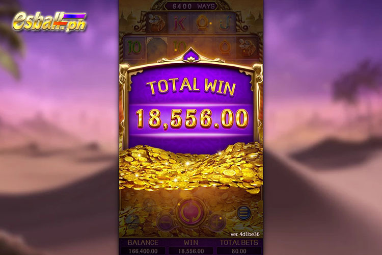 Buy Golden Genie FREE GAME - total win 18,556