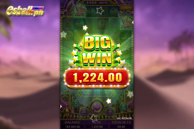 How to Win Golden Genie Big Win - BIG WIN 1,224