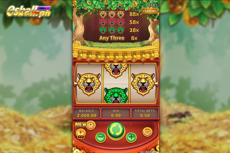 Golden Panther Slot Game, Fa Chai Golden Panther Demo