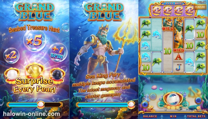 Grand Blue Fa Chai Slot Games Free Play Online