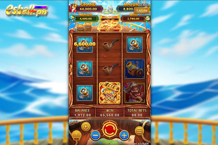 Treasure Cruise Slot BONUS GAME