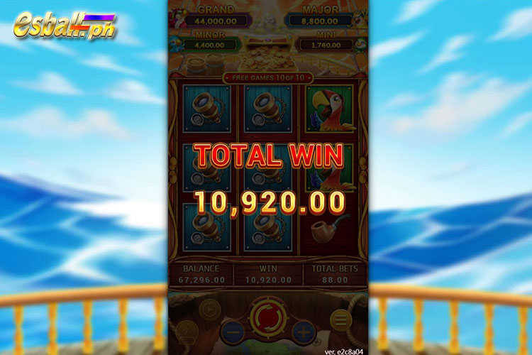 How to Get Treasure Cruise Free Spins - TOTAL WIN 10,920