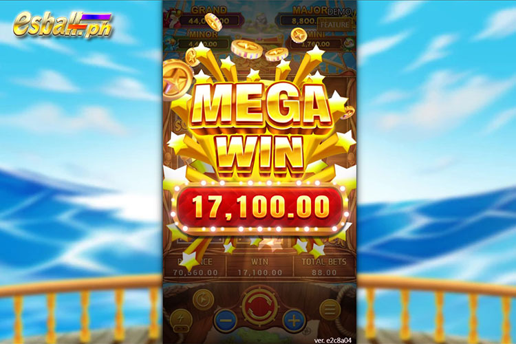 How to Win Treasure Cruise Slot - MEGA WIN 17,100