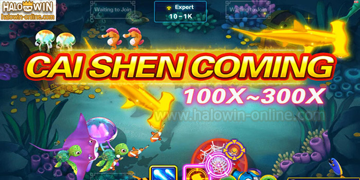 Cai Shen Fishing Slot Game Big Win, Wheel of Fortune, Red Envelopes, CAI SHEN Coming