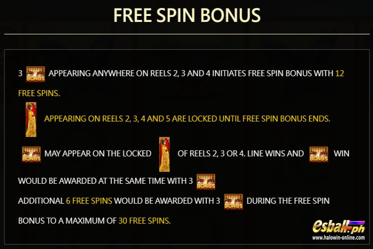 Free Spin Bonus in Beauty and the Kingdom Slot Game