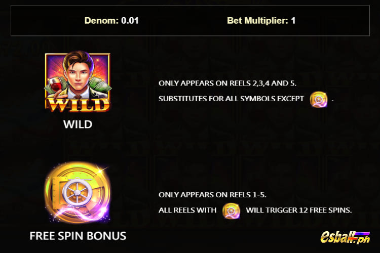JDB Moneybags Man Slot Game - Symbols, Paytables and Free Play Spins