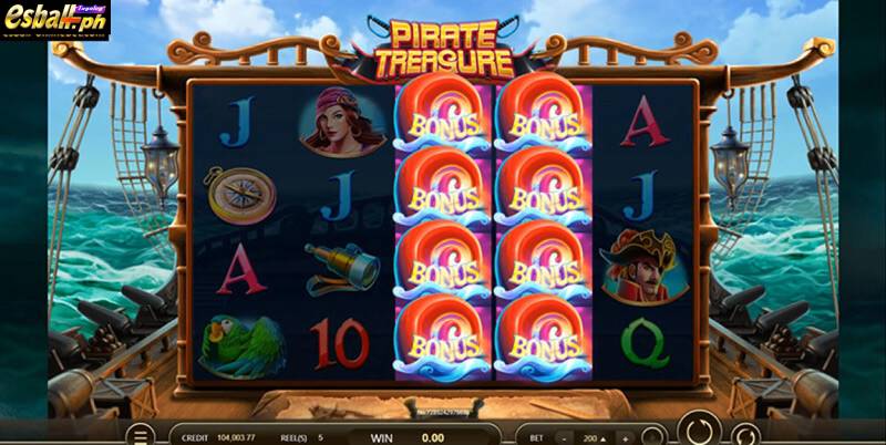 Pirate Treasure Slot Game Free Spin Bonus 2