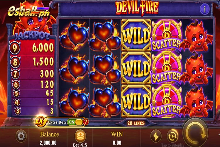 Devil Fire Slot, JILI Devil Fire, Devil Fire JILI Slot