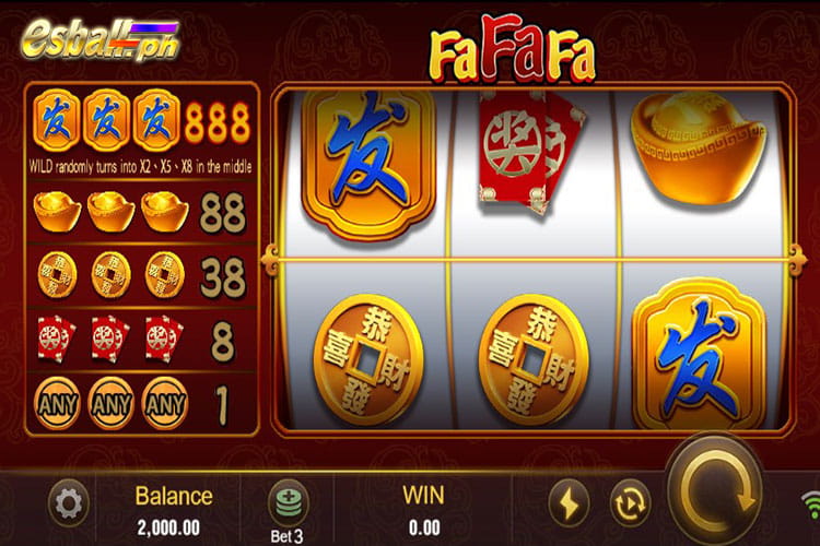 FaFaFa Slot Machine, JILI FaFaFa Online Game Free Play Demo