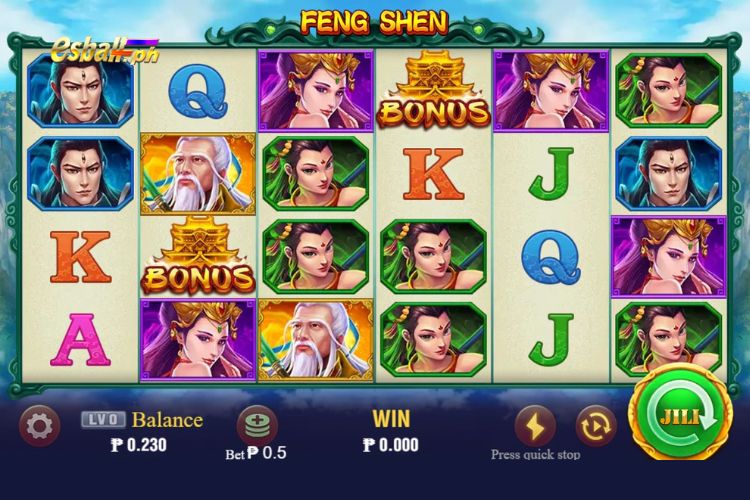 How To Play Feng Shen Slot Game Rules