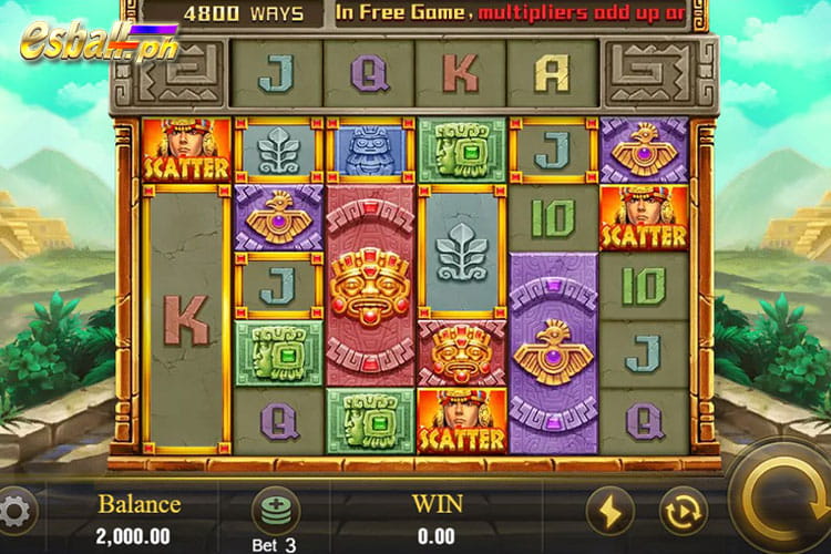 JILI  Maya Theme Golden Empire Slot Machine Game