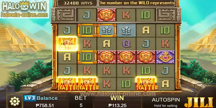 JILI  Maya Theme Golden Empire Slot Machine Game