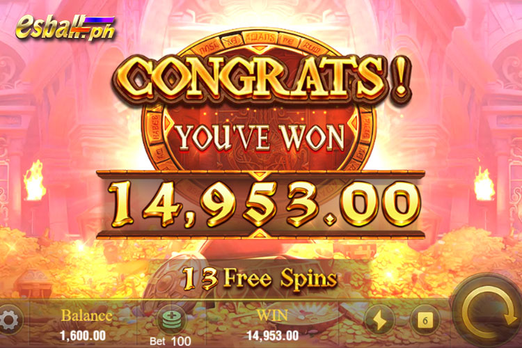 How to Get JILI Golden Temple Free Spins - win 14,953