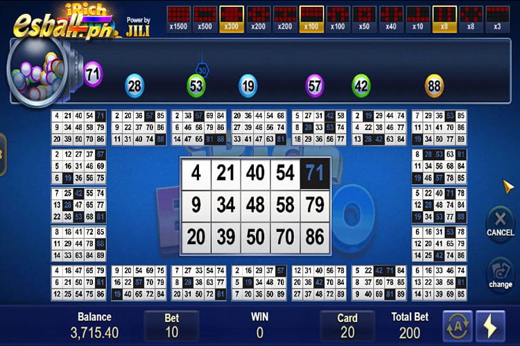 Jili iRich Bingo Slot Game, play online bingo slot