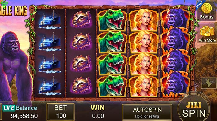 Jungle King Slot Machine, Jili Slot Games