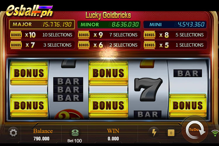 How to Get Lucky GoldBricks Slot Games? - BONUS Game