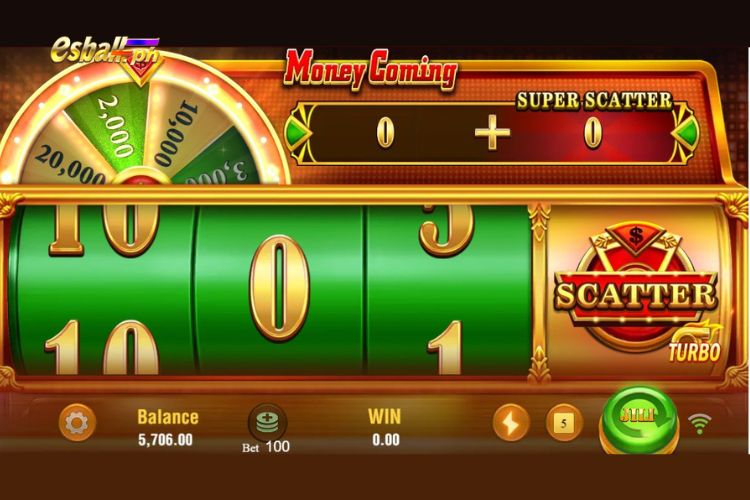 Money Coming Slot Machine Game Super Win