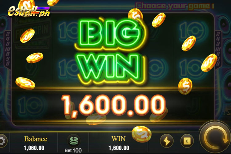 JILI Party Night Slot Bet ₱100 and Win Mega Jackpots Fast - Big win ₱1,600
