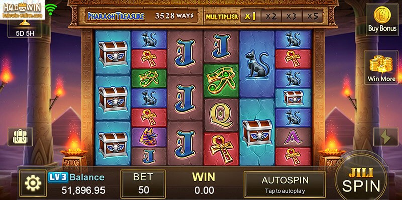 Pharaoh Treasure Slot Machine, JILI Pharaoh Treasure Slot Games
