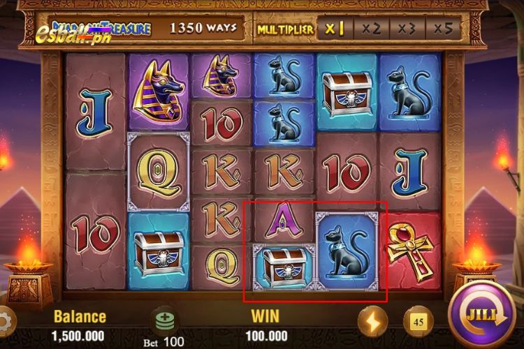 Pharaoh Treasure Slot Machine, JILI Pharaoh Treasure Slot Games