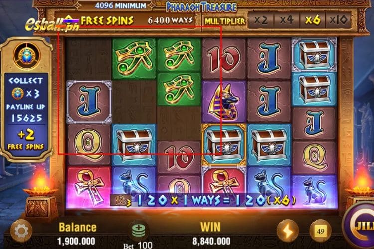 Pharaoh Treasure Slot Machine, JILI Pharaoh Treasure Slot Games