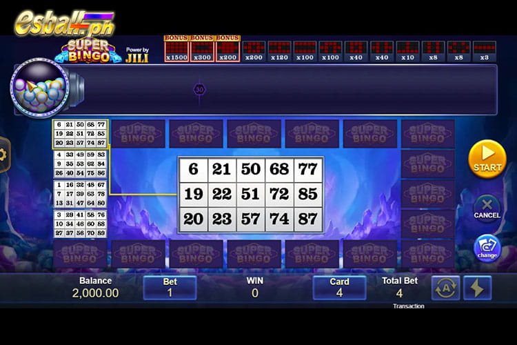 Jili Super Bingo Slot Game, play online bingo slot