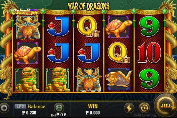 War of Dragons Slot Machine, JILI War of Dragons Slot Games