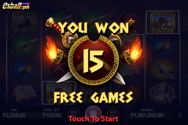 Win Jackpot with Free Spins on KA Gaming's Ares God of War-1