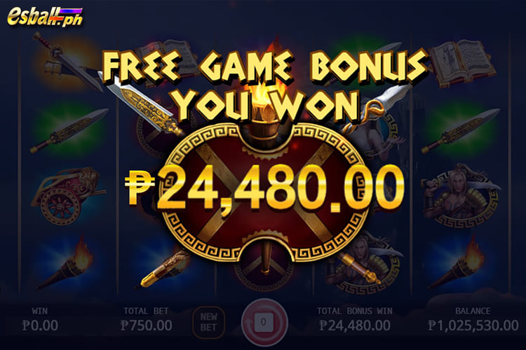Win Jackpot with Free Spins on KA Gaming's Ares God of War-4