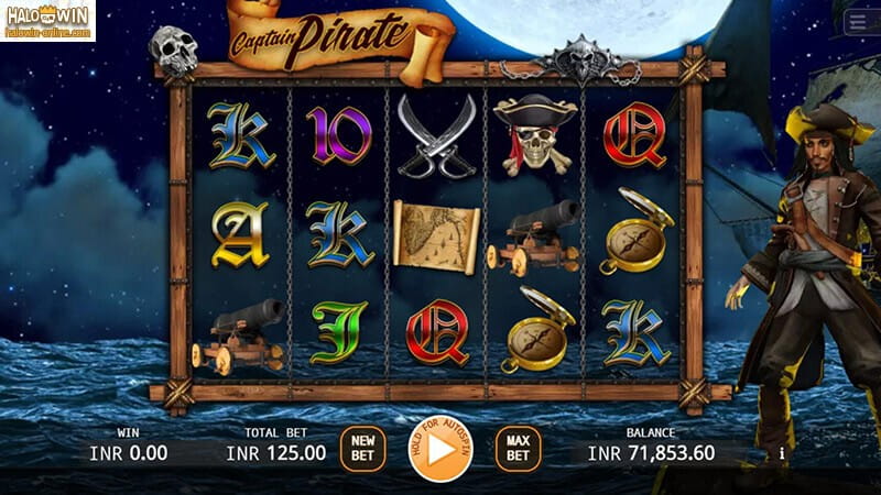 Captain Pirate Slot Machine, Captain Pirate Online Casino Slot