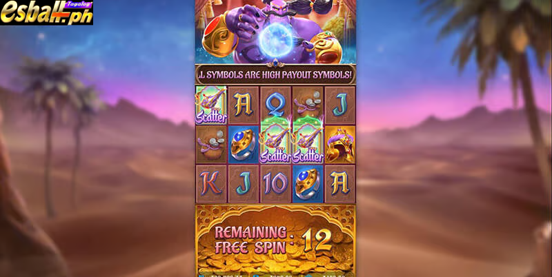 Genies 3 Wishes Slot Game Earn MAX Bonus With Free Spins! 3