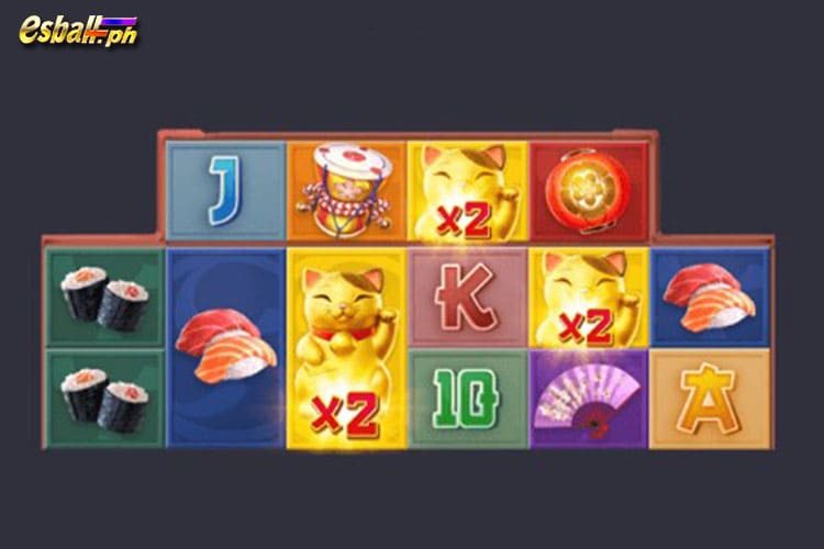 PG Slot's Lucky Neko Slot Games Cat Symbol Multiplier Info
