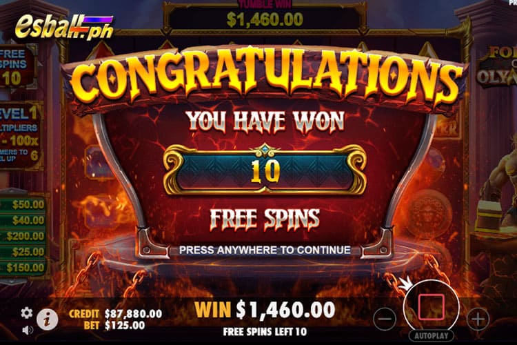 How to Get Pragmatic Forge of Olympus Free Play - Get 10 FREE SPINS