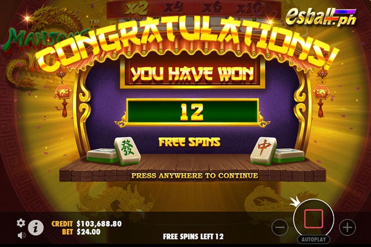 How to Get Mahjong Wins Free Spins - 12 FREE SPINS