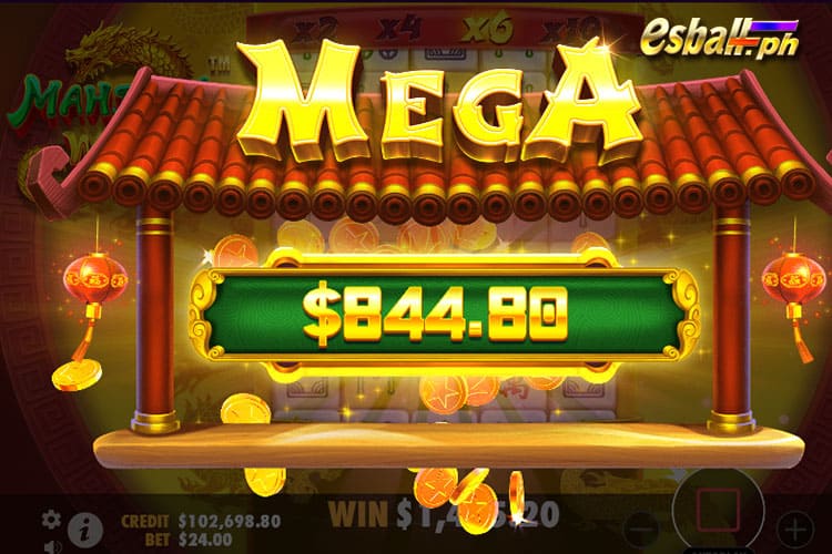 How to Win Mahjong Wins Bonus - MEGA WIN 844.8
