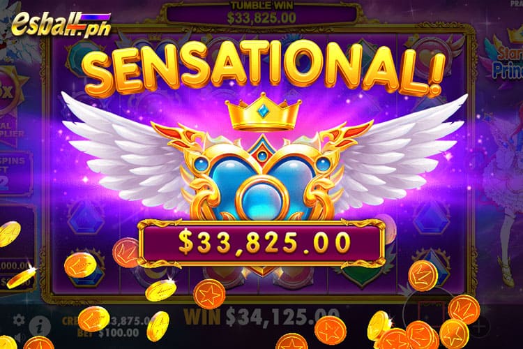 How to Win Starlight Princess Max Win - SENSATIONAL WIN 33,825