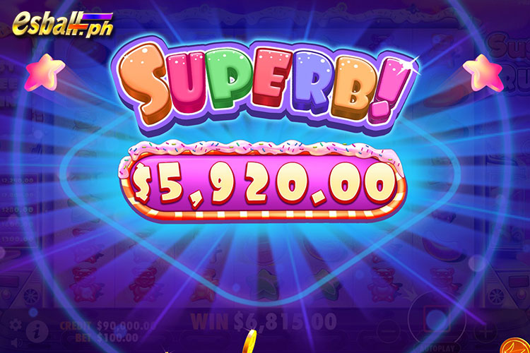 How to Win Sugar Rush Slot Game? SUPERB WIN 5,920