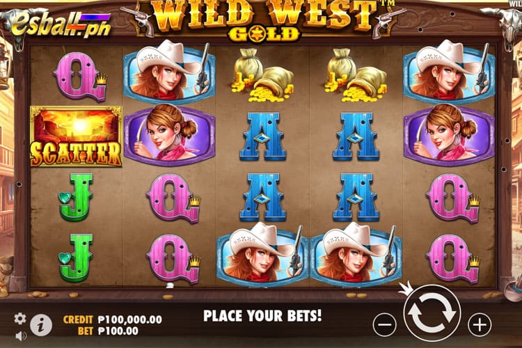 Wild West Gold Slot, Pragmatic Play Wild West Gold Game